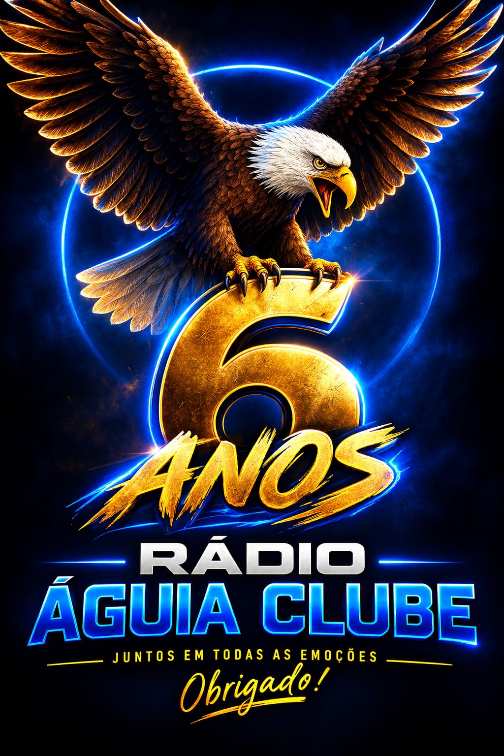 RÁDIO ÁGUIA CLUBE 6 ANOS